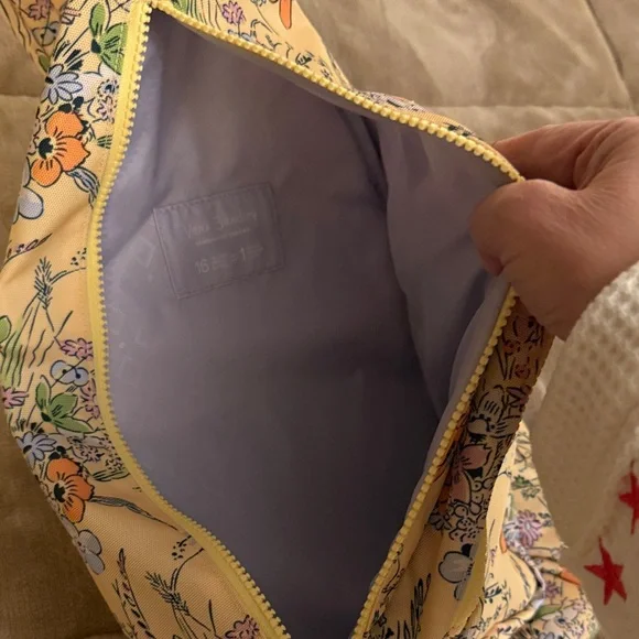 Vera Bradley Floral Sling Backpack in Yellow - Picture 7 of 9